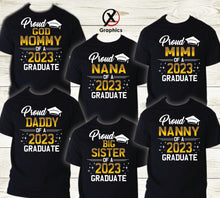 Load image into Gallery viewer, Family of Graduate Shirts, Graduation Matching Grad Shirt, 2023 Graduation 2