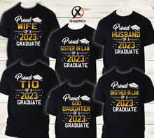 Load image into Gallery viewer, Family of Graduate Shirts, Graduation Matching Grad Shirt, 2023 Graduation 2