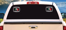 Load image into Gallery viewer, Hecha en Sinoaloa letters Decal Car Window Laptop Flag Vinyl Sticker Mexico SIN Mexican Sticker, Trucking, Trokiando Trucks decal MX Hecha