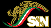 Load image into Gallery viewer, Mexican Eagle Decal escudo car window vinyl sticker Gobierno Mex. Sinaloa SIN Estado Mexican Flag Trokiando Trokitas trucking decals
