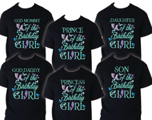 Load image into Gallery viewer, Mermaid Family Matching Birthday Party T-shirts Shirt Celebration Reunion Kids 3