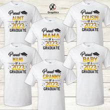 Load image into Gallery viewer, Family of Graduate Shirts, Graduation Matching Grad Shirt, 2023 Graduation 2