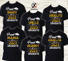 Load image into Gallery viewer, Family of Graduate Shirts, Graduation Matching Grad Shirt, 2023 Graduation 2