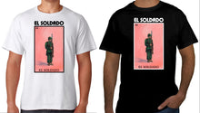 Load image into Gallery viewer, El Soldado Loteria T-Shirt/Hoodie/Raglan Mexican Bingo Short Sleeve Gift, Celebration Lottery