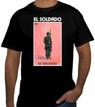 Load image into Gallery viewer, El Soldado Loteria T-Shirt/Hoodie/Raglan Mexican Bingo Short Sleeve Gift, Celebration Lottery