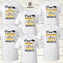 Load image into Gallery viewer, Family of Graduate Shirts, Graduation Matching Grad Shirt, 2023 Graduation 2