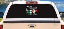 Load image into Gallery viewer, No hay Viaje Gratis Gas o Nalgas Decal Car Window Laptop Vinyl Sticker Mexico