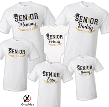 Load image into Gallery viewer, Family of Graduate Shirts, Graduation Matching Grad Shirt, 2021 Graduation 7