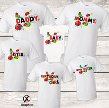 Load image into Gallery viewer, LadyBug T-Shirts Birthday Celebration Matching Party Family
