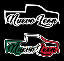 Load image into Gallery viewer, Nuevo Leon Decal Trokita Decal Car Window NL Vinyl Sticker Mexico Trucking