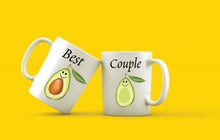 Load image into Gallery viewer, Avocado Mugs Best Couples mug his and hers vegan Mug Couples, Wife & Husband