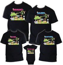 Load image into Gallery viewer, Safari Jungle Family T Shirt Birthday Boy Girl Zoo Party Tee Matching shirts