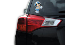 Load image into Gallery viewer, Guatemala Lady Decal chapina flag Decal guatemalan Girl Vinyl Sticker guatemalte