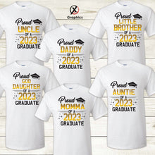 Load image into Gallery viewer, Family of Graduate Shirts, Graduation Matching Grad Shirt, 2023 Graduation 2