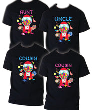 Load image into Gallery viewer, Candyland Family Matching Birthday Party T-shirts Shirt Celebration Reunion kids