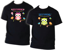 Load image into Gallery viewer, Owl Bird Birthday Matching T-shirts Party Family Kid Tshirt Mom, dad, sister