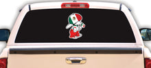 Load image into Gallery viewer, Mexican Boy Decal Car Window Vinyl Sticker Mexico flag with boy Sticker Monito Mexicano decal