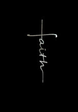 Load image into Gallery viewer, Faith Decal, Jesus, Christian Sticker, Faith Shirt, Vertical Cross, Cross, Faith Jesus Cross