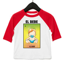 Load image into Gallery viewer, El Bebe Loteria Mexican Bingo T Shirt / Raglan / Hoodie Mexican Bingo Lottery The Baby Tee shirt