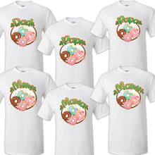 Load image into Gallery viewer, Donut Birthday T Shirt Birthday Matching T-shirts Party Family Kid Reunion