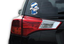 Load image into Gallery viewer, Nicaragua Boy with flag Decal Car Window Vinyl Sticker Nicaraguan Flag with boy Sticker Monito Nicaraguan decal