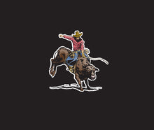 Load image into Gallery viewer, Bull Riding Decal Bull Rider Vinyl Sticker Western Cowboy jinete del toro