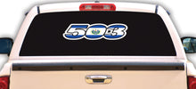 Load image into Gallery viewer, 503 Area Code Decal Car Window Laptop Vinyl Sticker El Salvador Guanaco