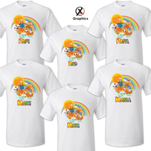Load image into Gallery viewer, Noahs ark Family T-shirt Birthday Matching shirts Party Celebration Arca de Noe