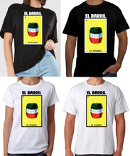 Load image into Gallery viewer, El Barril T shirt / Raglan Loteria Shirt Mexican Bingo Funny Polaca Lottery Game Barrel