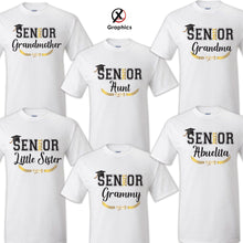Load image into Gallery viewer, Family of Graduate Shirts, Graduation Matching Grad Shirt, 2021 Graduation 7