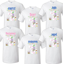 Load image into Gallery viewer, Easter BunnyT shirt Sunglasses Summer Family Birthday Matching Party Celebration