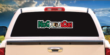 Load image into Gallery viewer, No Quema Cuh Decal Car Window Laptop Vinyl Sticker Trokiando Trucks Vehicle Decal Trucks vehicle Mexican Flag puro Cuh