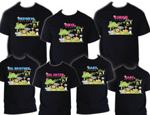 Load image into Gallery viewer, Safari Jungle Family T Shirt Birthday Boy Girl Zoo Party Tee Matching shirts