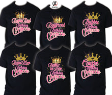 Load image into Gallery viewer, Princess Shirts Family Matching Birthday T-shirts Shirt Celebration kids