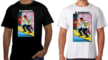 Load image into Gallery viewer, El Toxico (Borracho) TSHIRT / RAGLAN Loteria Mexican Bingo T Shirt Toxic Sleeve, Gift Celebration Borracho