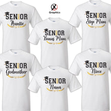 Load image into Gallery viewer, Family of Graduate Shirts, Graduation Matching Grad Shirt, 2021 Graduation 7