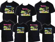 Load image into Gallery viewer, Safari Jungle Family T Shirt Birthday Boy Girl Zoo Party Tee Matching shirts