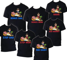 Load image into Gallery viewer, Pirate T shirt Captain Sailing tee Family Birthday Matching Party Celebration