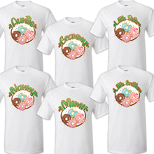 Load image into Gallery viewer, Donut Birthday T Shirt Birthday Matching T-shirts Party Family Kid Reunion