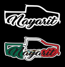Load image into Gallery viewer, Nayarit Decal Trokita Decal Car Window NAY Vinyl Sticker Mexico Truck