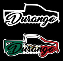 Load image into Gallery viewer, Durango Decal Trokita Decal Car Window DGO Vinyl Sticker Mexico Trucking