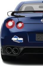 Load image into Gallery viewer, El Salvador Decal Salvadorian flag Decal Car Window Vinyl Sticker Salvaadorian