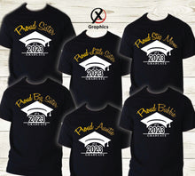 Load image into Gallery viewer, Family of Graduate Shirts, Graduation Matching Grad Shirt, 2023 Graduation