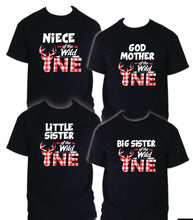 Load image into Gallery viewer, Wild One Birthday Shirt Family, Matching Shirts, Party, celebration reunion