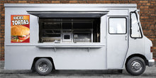 Load image into Gallery viewer, Ricas Tortas Decal Window Sticker Mexican Food Truck Concession Vinyl Restaurant Sandwiches Mexican Cuisine Bolillo Mexican bread