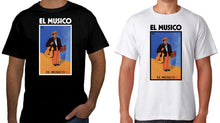 Load image into Gallery viewer, El Musico TSHIRT / RAGLAN Loteria T-Shirt Mexican Bingo Short Sleeve Gift, Celebration Lottery Raglan