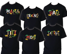 Load image into Gallery viewer, Amphibian t shirt Birthday Matching Party Family Kid Tshirt Frogs Turtles Snake