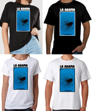 Load image into Gallery viewer, La Araña T-shirt Loteria Shirt Mexican Bingo Funny Polaca Lottery Game Spider