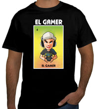 Load image into Gallery viewer, El Gamer Loteria T-Shirt / Hoodie / Raglan Mexican Bingo Short Sleeve, Gift, Celebration Lottery