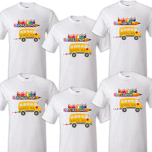 Load image into Gallery viewer, School Bus T shirt Captain Sailing Family Birthday Matching Party Celebration